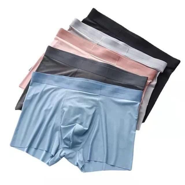 Men's Ice Silk Briefs Boxers ( Pack Of 3 )