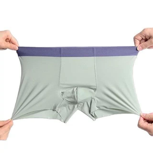 Men's Ice Silk Briefs Boxers ( Pack Of 3 )