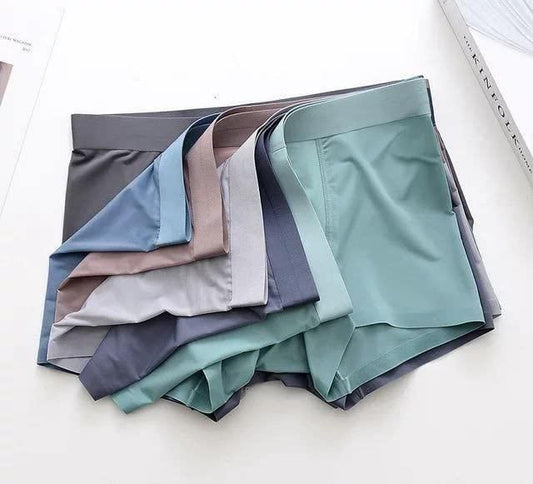 Men's Ice Silk Briefs Boxers ( Pack Of 3 )