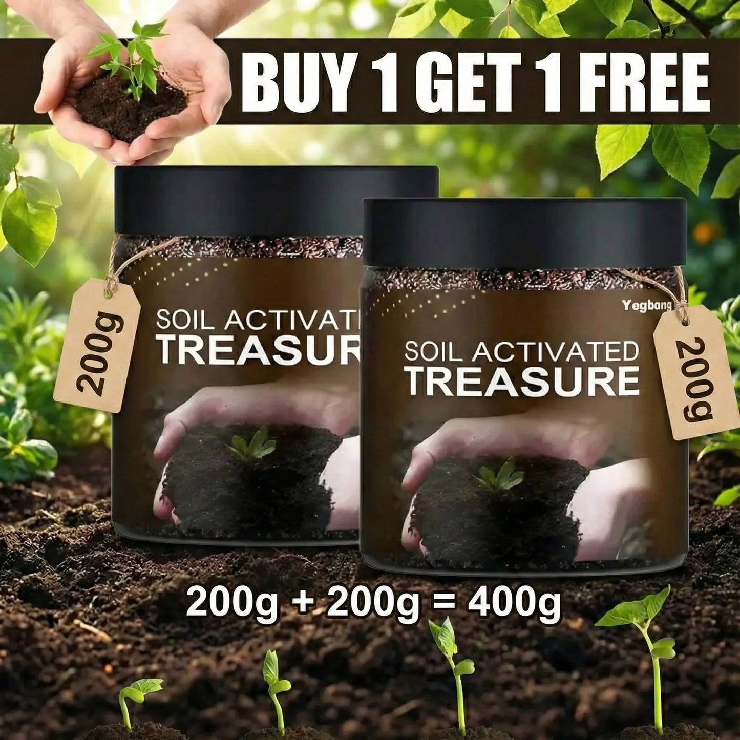 Soil Activator: Plants ( BUY 1 GET 1 FREE )